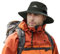 Comhats Wasserdichter Bucket Hat für kleine Köpfe, Outdoor-Hut zum Wandern, Golfen, Safari, Angeln, Wandern - Regenhüte - UPF 50+ Sonnenhut verstellbar, faltbar, Winddicht Armygrün L
