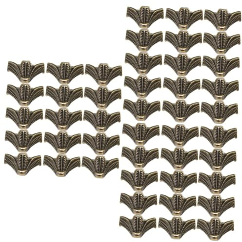 Cabilock Lot de 3 Pieds de Support pour Meubles de Maison en Alliage de Zinc Pieds Décoratifs pour Boîte à Bijoux Faciles à Installer pour Canapé Armoire Et Autres Meubles Pièces X 3