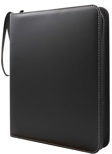 Sammelkarten album für Karten 900, Sammelalbum Karten, Fussball Karten Sammelalbum mit 18 Fächern 50 Seiten für Karten-Organizer, Karten Binder aus PU, für Sportkarten, MTG, TCG etc.