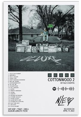 CDAXHOZ Nle Choppa-Poster, Wanddekoration, Hotel, Kunstdekoration, Gemälde, Wohnzimmer, Schlafzimmer, Gemälde, Badezimmer, Bar, Theke, Poster, 60 x 90 cm, ungerahmter Stil