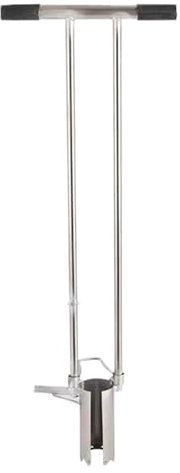 Jardinière à bulbes – Outil de plantation à long manche | Désherbeur de gazon de jardinage | Digger de sol sans effort | Outil de plantation stable pour potager, arbres, , accessoires