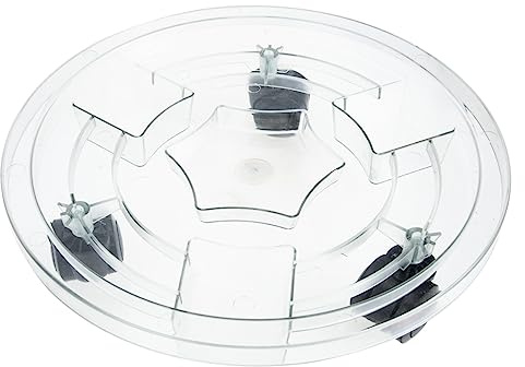 OFFSCH Bandeja para Macetas Base para Macetas Soporte De Jardín Grande Material Plástico