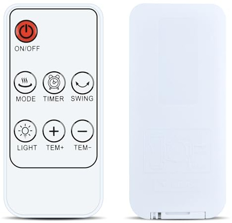 TCNOUMT Telecomando di ricambio per radiatore elettrico iDOO I-C-011