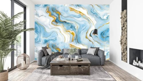 Emart Comfort Self Adhesive Marble Wall Sticker Roll, Waterproof Peel and Stick Covering 60 x 300 cm, Removable PVC Wall Sticker for Home, Kitchen, Bathroom & Office Decor (LK 145)
