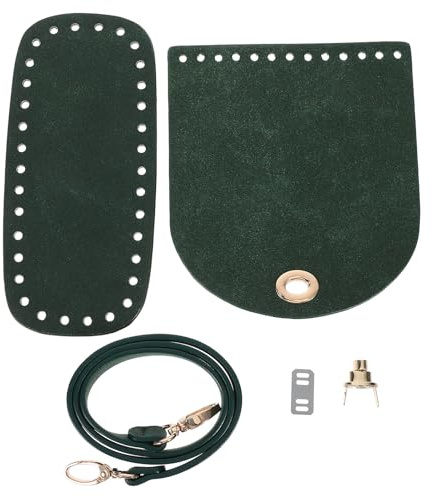 STOBAZA Selbstgemacht Handtaschen Bastelset mit Pu Material und Verschleißfestem Zubehör zur Herstellung Eleganter Schultertaschen für Damen für Reisen und Täglichen Gebrauch