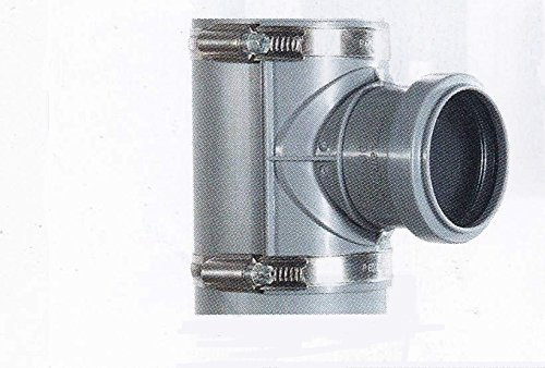 Airfit HT Sattel-Abzweig DN 160 x 50 inkl. zwei Edelstahl-Befestigungsschellen