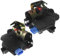 Frankberg 2x Serrure de Porte Servomoteur Avant 9-Pôles Compatibles avec A3 8P1 Hatchback 2003-2005 A8 4E Limousine 2004-2007 Remplacer# 4E1837015A