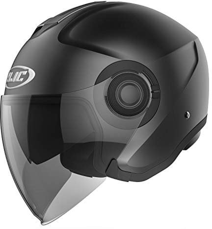 Casque Moto HJC i40 Semi Mat Noir/Semi Flat Black, Noir, XL