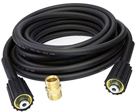Tuyau d'extension de laveuse,Baugger- 10m Karcher Tuyau de rallonge série K haute pression pour laveuse connecteur M22 femelle à mâle