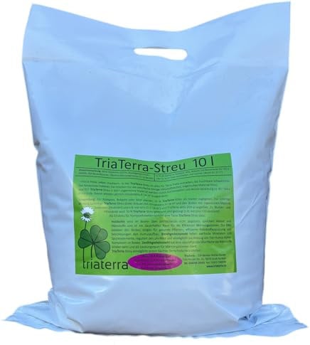 TriaTerra Streu 10l - Terra Preta Pflanzenkohle Gesteinsmehl EMa
