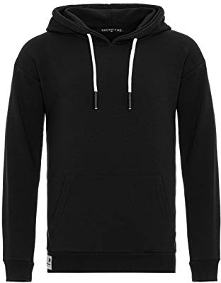 Redbridge Oversize Pullover für Herren Kapuzenpullover Hoodie Sweater Premium Basic Real Schwarz XL