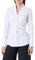 Seidensticker Damen Bluse - Fashion Bluse - Regular Fit - tailliert - Stretch - Hemd Blusen Kragen - Bügelleicht - Langarm,Weiß,36