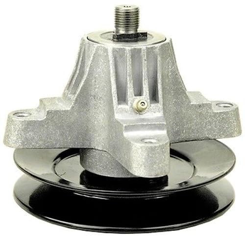 Luxuypon Ersatz-Mäherspindel kompatibel mit MTD Cub Cadet 918-05016 918-04825B 618-04825 618-05016 LTX1050VT Traktor (2010 nach) Riemenscheibe Durchmesser 13,5 cm