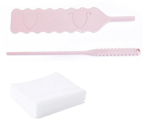Dust Duster Extended Gap Duster Brush Plumero no Tejido, Herramienta de Limpieza, Plumero de Limpieza, Limpieza del Cabello, Plumero desechable (Rosa)