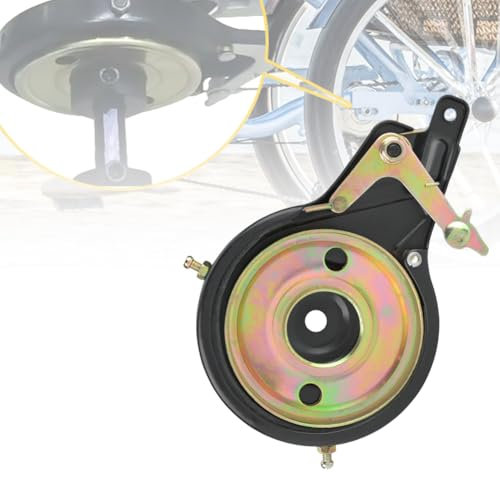 Rear Band Drum Brake Assembly, Universal Steel Bicycle Brake Modification Kit for Mountain Road Bicycle