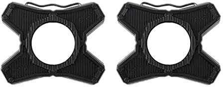 YIGZYCN Hochwertige ABS-Fahrradpedale, flache Halterung, Konverter für Pedale, Adapter, Rennrad, Pedalteile