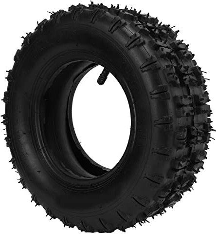 Asixxsix 13x5,00-6 Reifen, Gummi 13x5,00-6 Rasenmäherreifen 13x5,00-6 Innen- und Außenreifen mit Geradem Ventilschaft für Traktor-Rasenmäher-Schneepflug-Strandreifen