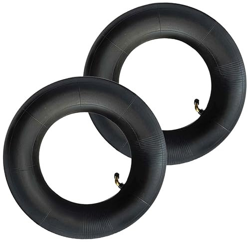 Uoimky Chambre à air 4,8/4,00-8, 2 Pièces Pneu Brouette Tubes Intérieurs de Remplacement Rubber Valve pneu brouette de Roue Brouette pour Camion à Main, brouette de Jardin