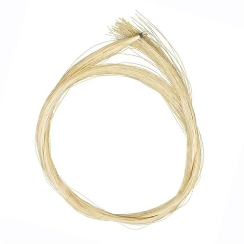 Geigenzubehör Geigenbogen Rosshaar Musikbogen Haar Ersatz Naturweiß Für Violine Zubehör(1-8)