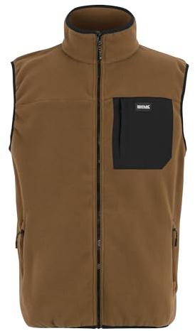 Regatta Mens Frankie Fleece Bodywarmer Stretch Bulk-Free Winter Layer Gilet Top