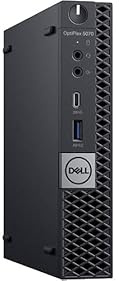 Dell Optiplex 5070 Micro PC Intel Core i5-9400, 16 GB RAM 500 GB SSD, (Zertifiziert und Generalüberholt)