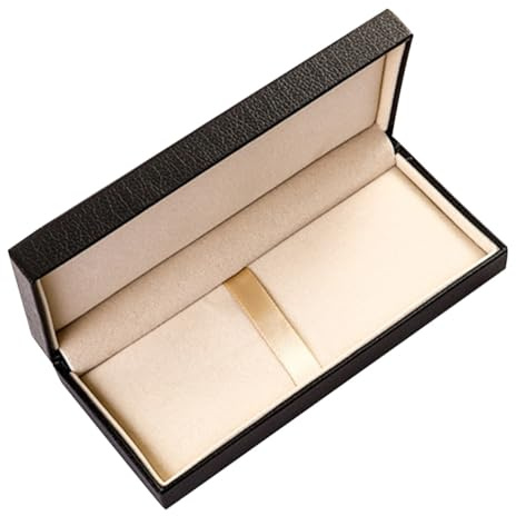 Zerodeko Etui aus Pu Füllfederhalter Stift-verpackung Geschenkbox Aufbewahrungsbox für Schreibwaren Dekoratives Stift-etui