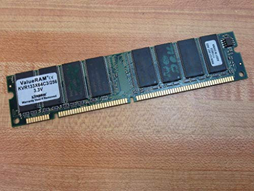 Kingston KVR133X64C3/256 ValueRAM 256 MB 133 MHz Non-ECC CL3 168-Pin DIMM