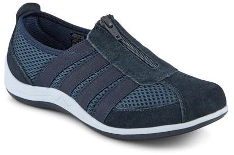 Pavers Womens Casual Zip Up Trainers | All Year Round | Slip On Shoe | Zip | Memory Foam Insole