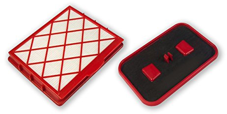 eVendix 1 HEPA H12 Filter + 1 AktivFilter passend für LUX 1 Classic Royal D820