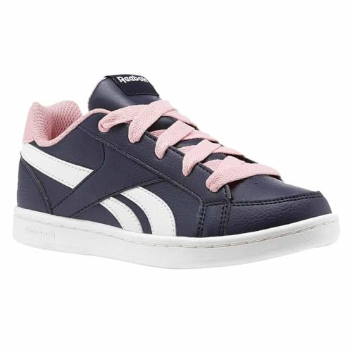 Reebok Royal Prime, Mädchen Fitnessschuhe, Blau (Navy/Squad Pink/White 000), 34.5 EU