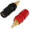 4 Stücke Bananenbuchse Test Sonde Audio Lautsprecher Terminal Binding Post Bananenstecker Jack Buchse Adapter Stecker 4mm Panelmontage Schwarz Und Rot