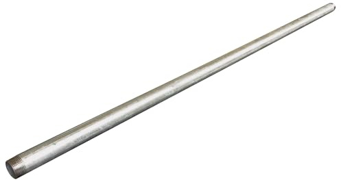 SOMATHERM FOR YOU, Bobine de fonte galvanisée 15/21, longueur 1000 mm - Tube fileté pour réseaux, résistant à la corrosion et à l'abrasion, compatible avec raccords galva
