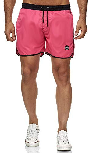 Kayhan Herren Badeshort Sport, Pink M