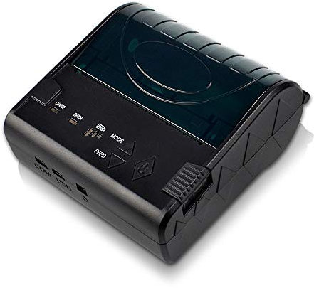 NETUM - 80mm Radio Bluetooth Receiver Thermo - Sensitive, Printer 3 Pouces Mini USB POS, Restaurant Sales Compatible Android/iOS/PC/Windows/Linux NT- 8003 (NT- 8003 - MM)