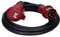 Voxura CEE-Kabel Verlängerungskabel Starkstromkabel 5-polig 400V H07RN-F 5G 6 32/5 32A IP44 Starkstrom 5m
