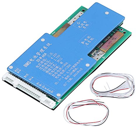 72V 60A 20S BMS Protection Board Lithium Cell Charger Module Battery Protection Module GPS Weak Switch Port for Electrocar