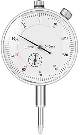 VILLCASE Mechanische Messuhr Messbereich Aus Rostfreiem Stahl Hohe Auflösung Für Mechanische Und Industrielle Prozesse