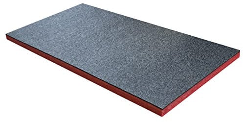 Shadow Foam Medium Sheet - 1000mm x 500mm | Cut and Peel Foam for Toolbox Organisation, Flight Cases, DIY & Tool Storage Systems (30mm, Red)