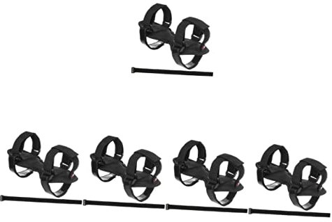 Garneck 5 Pièces Sangle De Haut-Parleur Accessoires De Montage De Vélo Sangles De Haut-Parleur De Vélo Bande De Montage De Haut-Parleur De Vélo Nylon Noir Haut-Parleurs en Plastique