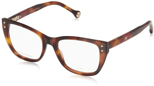 Carolina Herrera Unisex Brille Vista Her 0191 O63 52/18/145 Damen Sunglasses, O63/18 Havana RED, 52