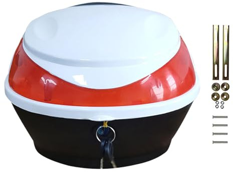 Ronyme Boîtier supérieur de, Coffre de vélo électrique, boîte de Rangement arrière pour Appareil Photo, vêtements, Portefeuille, Boissons, C