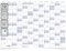 Gigatime ® Din A2 Wandkalender 2025 Jahresplaner 59,4 x 42,0 cm Kalender 2025 in deutscher Sprache gefalteter Wandplaner, Jahreskalender, Kalender für das Jahr 2025