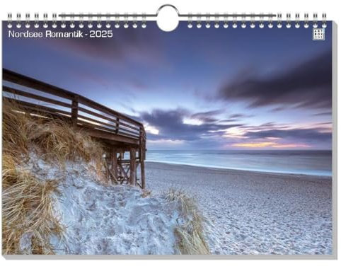 artboxONE Kalender 2026 Nordsee Romantik Wandkalender A4 2026 Natur