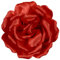 Mecool Grande broche rose coupe de cheveux fleur fleur fleur pince à cheveux fille mariage fête accessoires orange