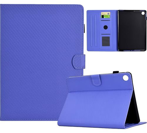 Tablet Cover Compatible with Kindle Fire HD 8 Case 7th/8th Generation, 2016/2017/2018 Release Case Slim PU Leather Multiple Angle Stand Flip Case with Card Slot & Auto Wake/Sleep Cover Full Protective