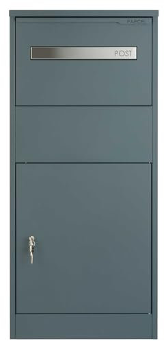 XXL Paketbriefkasten Safepost ScanPro PK900503 anthrazit mit Profilzylinder