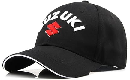 NBVGFGDF Baseballkappe, für Suzuki Jimny GJ FJ/Samurai 2014-2024 Waschbar Verstellbar Basecap Sonnenhut für Herren Damen, Faltbare Outdoor Sportmütze,A-S