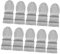 GLEAVI Handle Wedge for Axe 10pcs Steel Axe Handle Replacement Camping Accessory