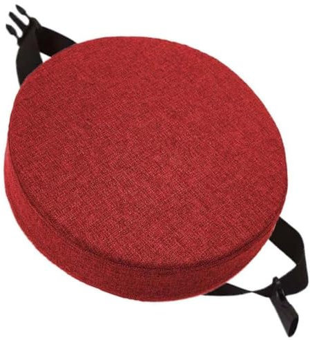 UICMNSI Sitzkissen Stuhlkissen 25/30/35/40cm,Leinen Sitzpolster Abnehmbares Memory Schaum Sitzauflage,Dickes 3/5/8 cm,rutschfest Stuhl-Sitzkissen,für Außen Oder Innen, Garten(10,40x5cm/16x2in)