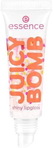 essence JUICY BOMB PARTY shiny lipgloss 05 Strawberry Sprinkles